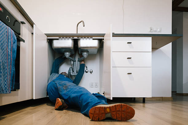 Professional Plumbing technician working in Trinity, TX